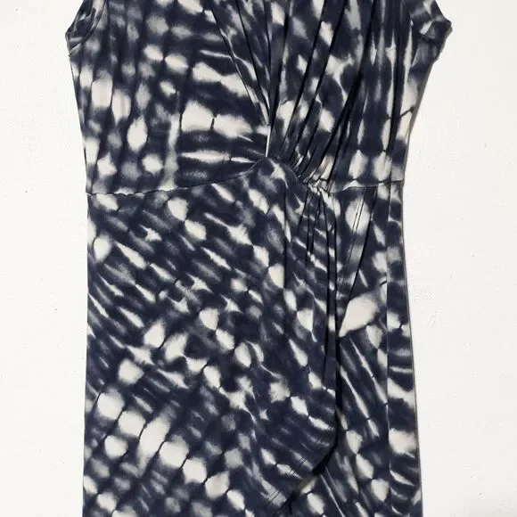 Love Fire Womens Summer Dress Blue White XS sleeveless juniors - Picture 3 of 7